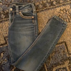 Silver Jeans® Suki Mid Pencil Skinny 27/31